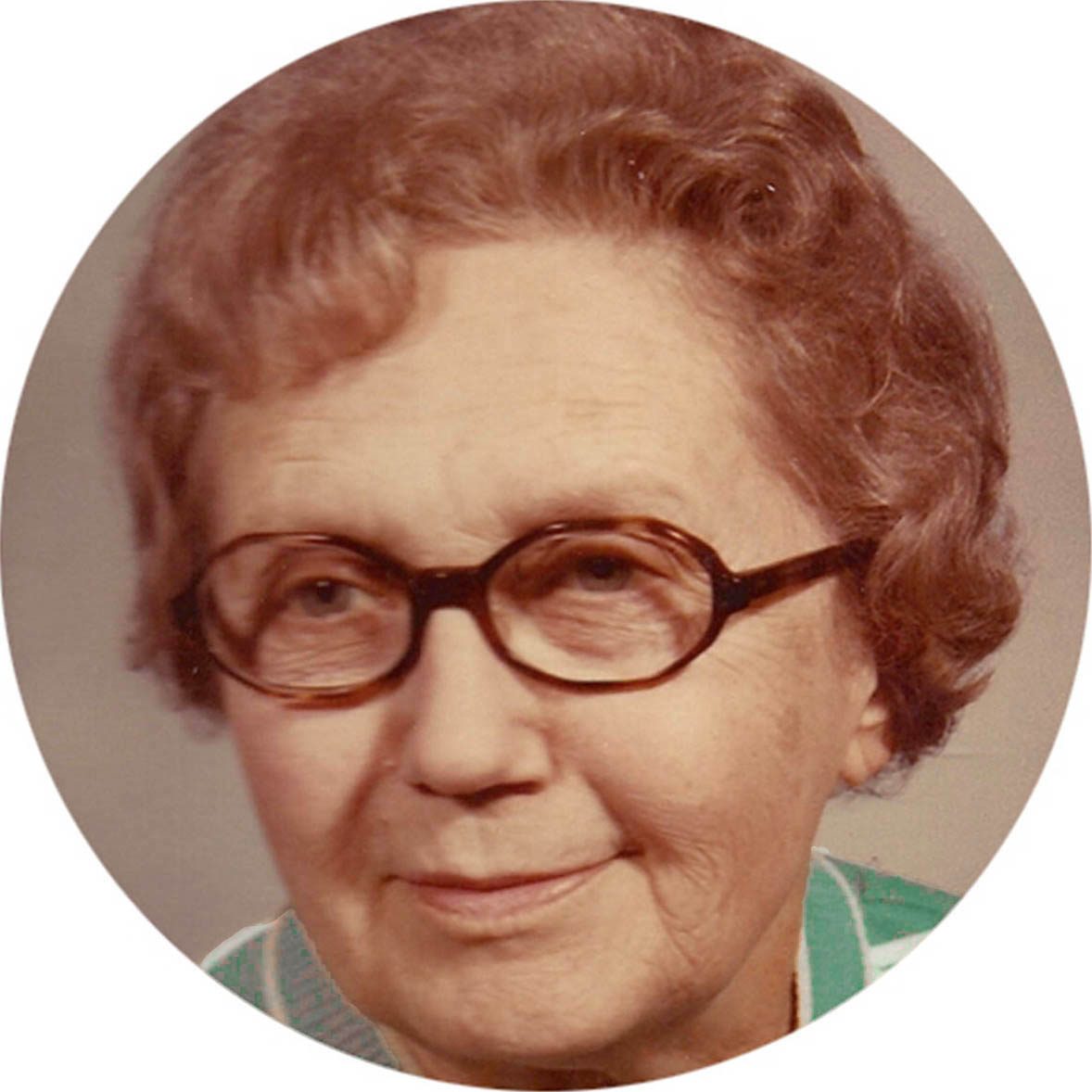 Vintage portrait with a snickerdoodle for a face