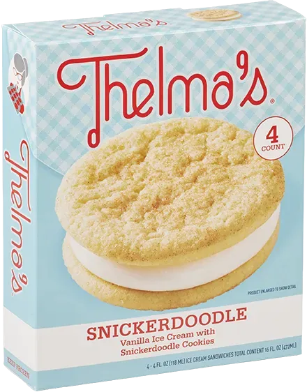 Snickerdoodle Ice Cream Sandwich