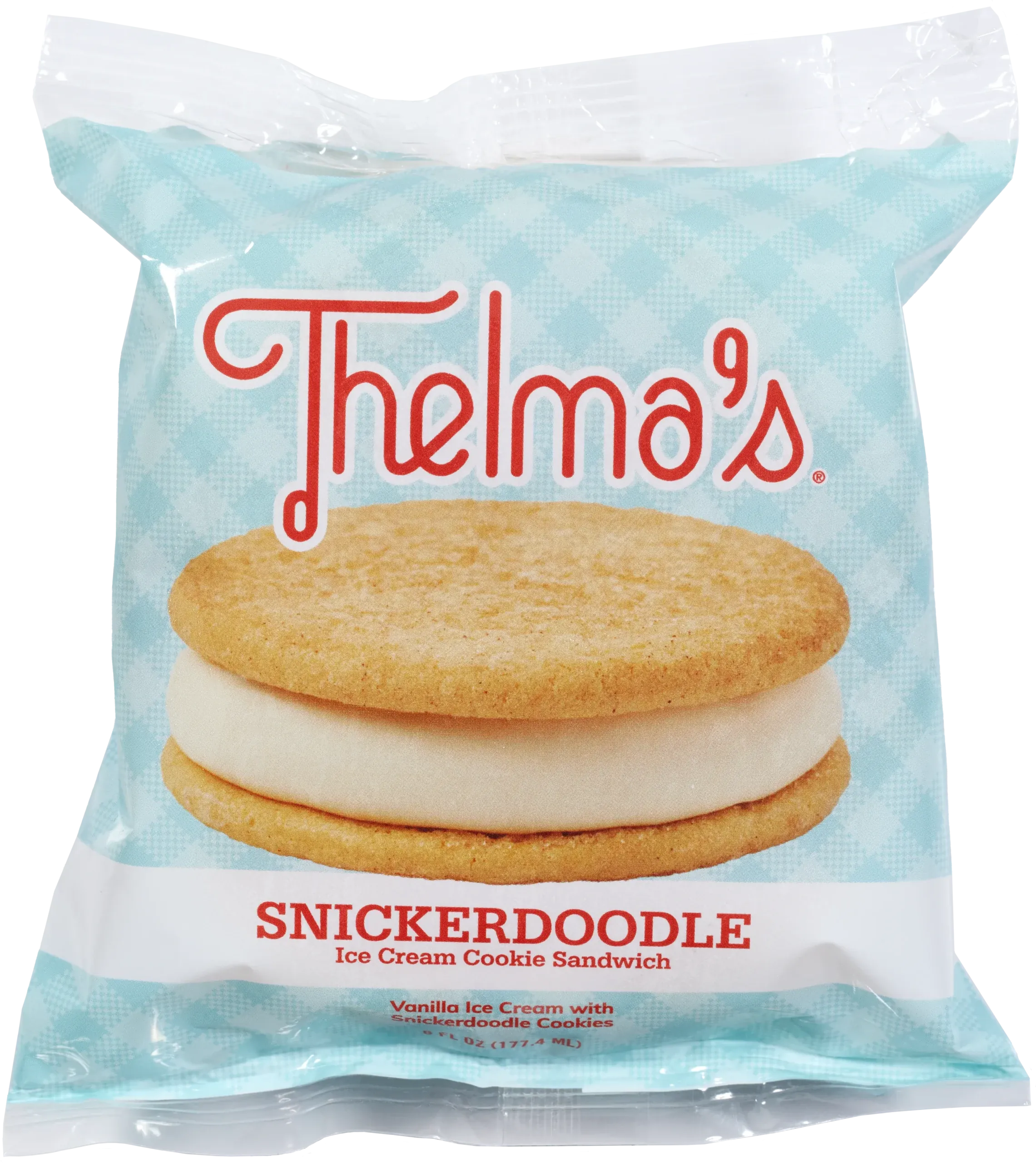 Thelma's Snickerdoodle Ice Cream Sandwich ice cream sandwiches